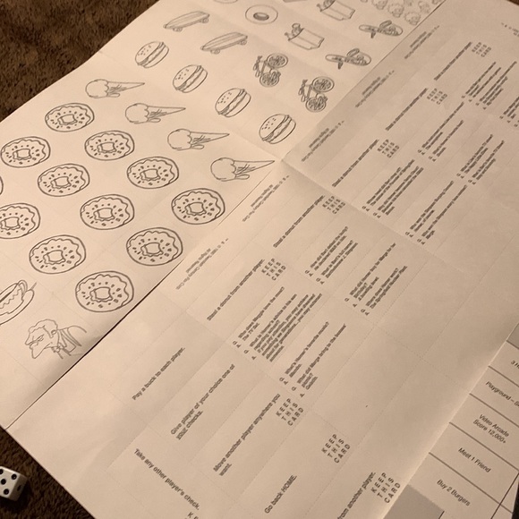 The Simpsons Mystery of Life Game Cardinal Industries no 4300 board game 1990 - Picture 5 of 10